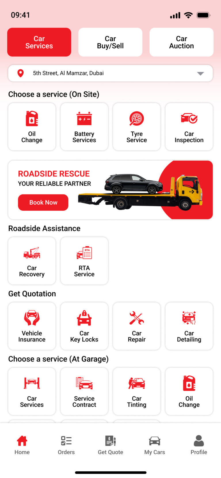 Vehicle Insurance Screen 01